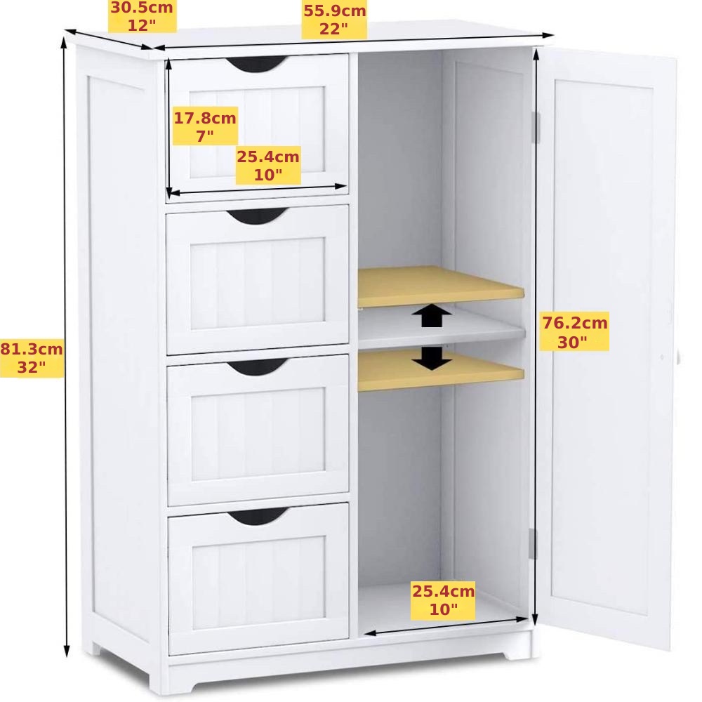 Bathroom Floor Cabinet