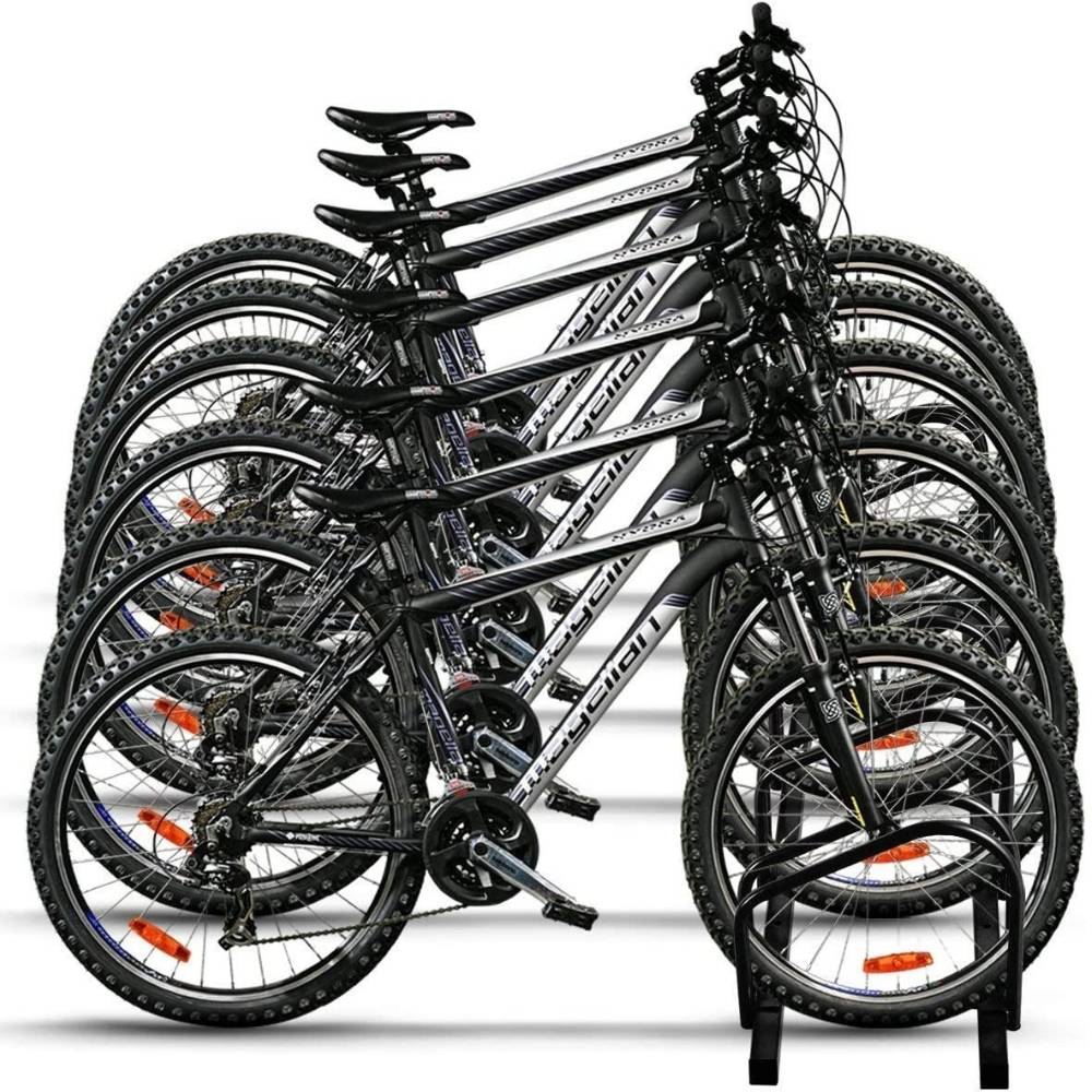 Bike Floor Parking Rack, 3 Bike: image 4
