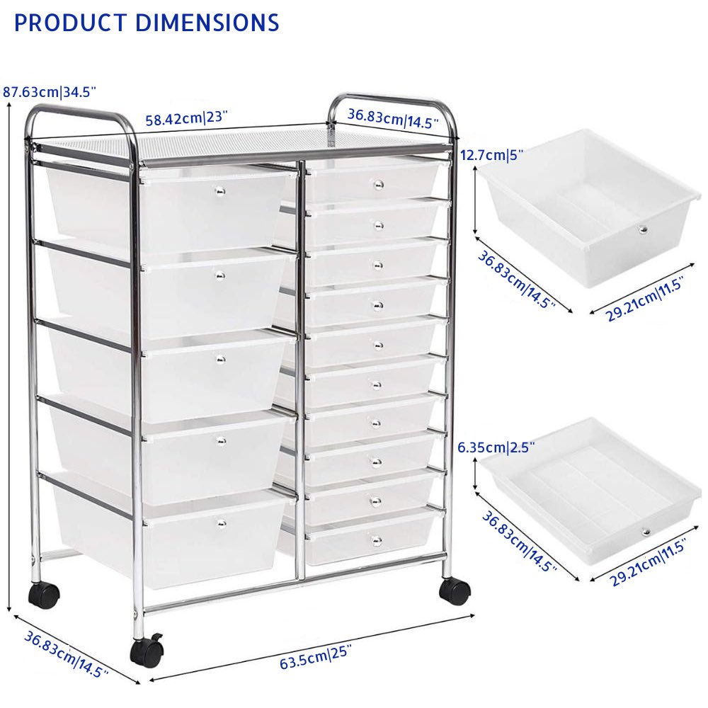Rolling Office Cart