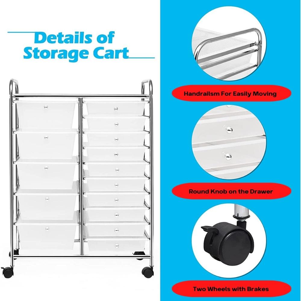 Rolling Office Cart