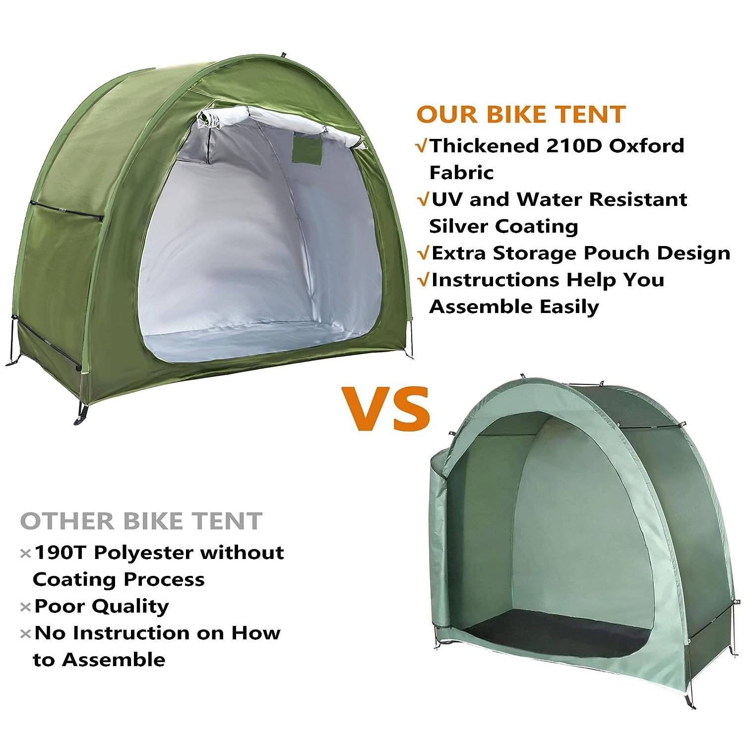 Bike Storage Tent